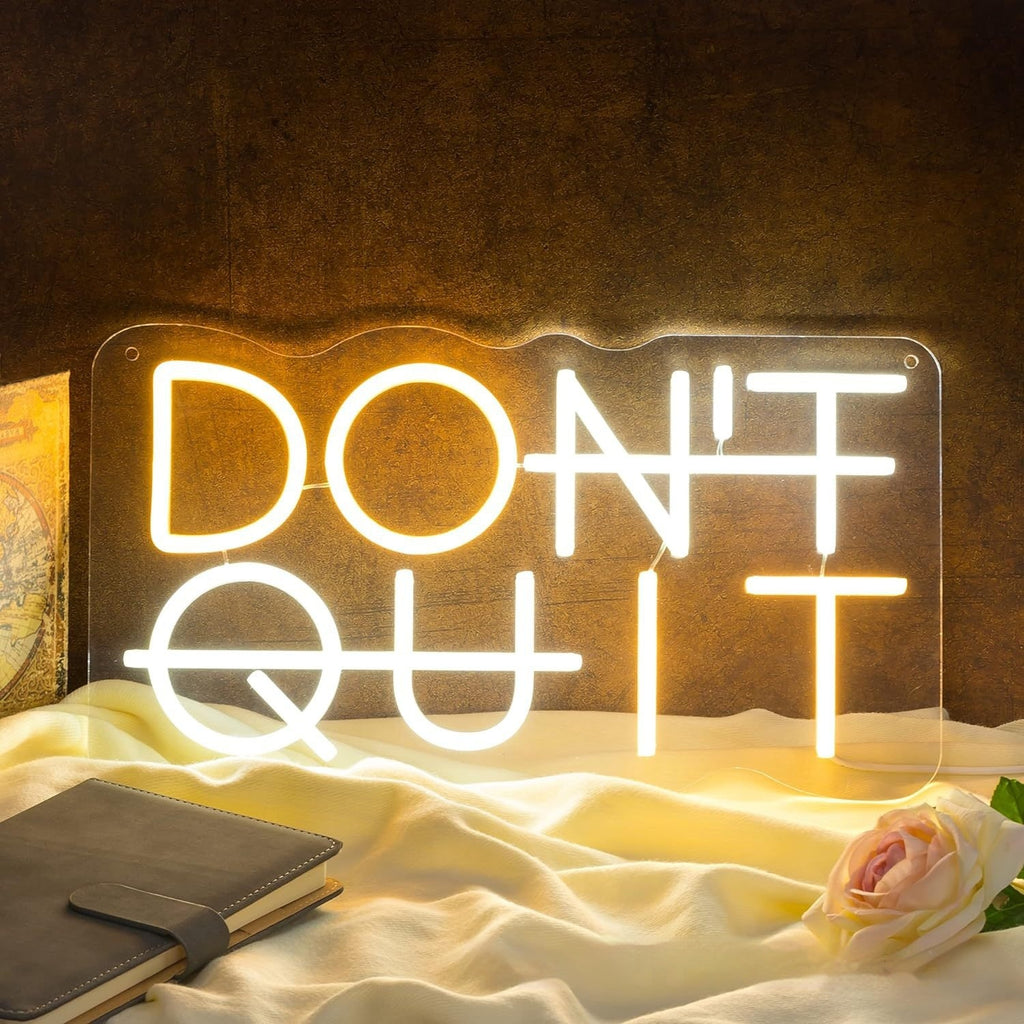 VM Don't Quit Gym Neon Lights