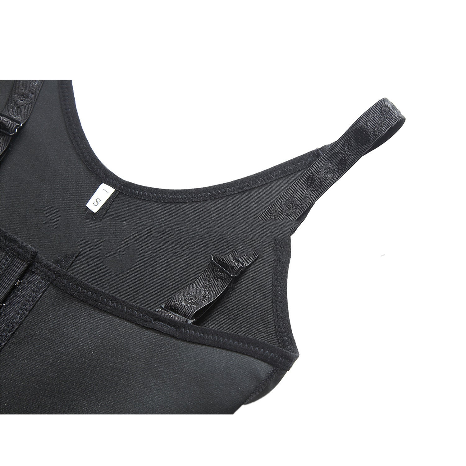 VM Rubber body shaper buttoned