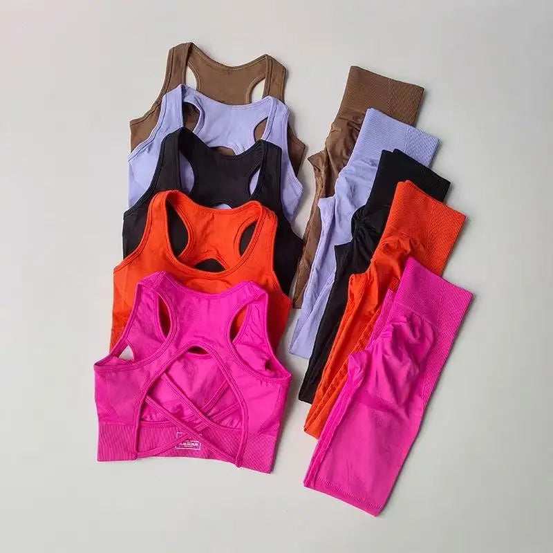 VM's Women Sports Bra Women's Set Professional SPECIFICATIONSBlocking: seamlessBrand Name: NONECN: ZhejiangChoice: yesCraft of Weaving: KnitDepartment Name: WomenFeature: Breathable,Quick DryFit: Smaller Than UsualGender: WomenHigh-concerned chemical: Non