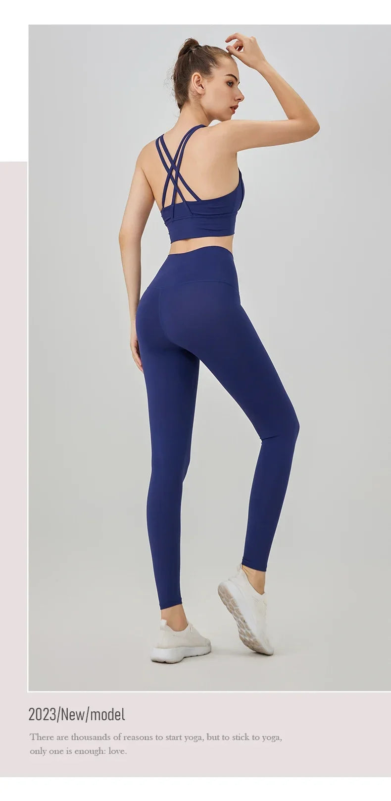 VM Women's Naked Feeling Sports Bra and Leggings Two Piece Set SPECIFICATIONSBlocking: RegularBrand Name: COZOKCN: ZhejiangChoice: yesCraft of Weaving: KnitDepartment Name: WomenFeature: BreathableFit: True to SizeGender: WomenHigh-concerned chemical: Non