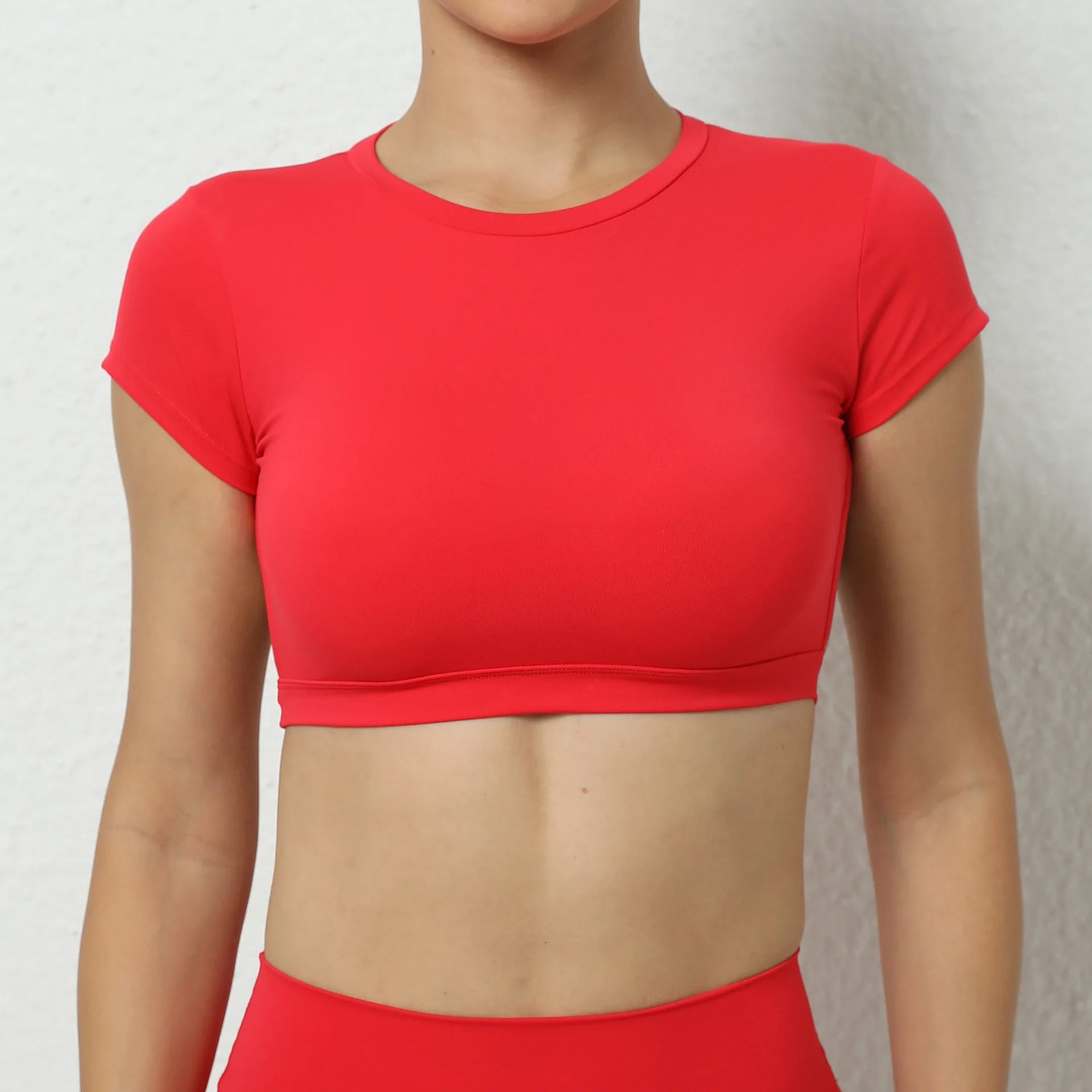 VM Women Sports Breathable Workout Tops SPECIFICATIONS Blocking: Regular Brand Name: hearuisavy CN: Guangdong Choice: yes Color: Black Blue Coffee Brown Green White Gray Craft of Weaving: Knit Department Name: Women Fabric Type: Broadcloth Feature: Anti-P
