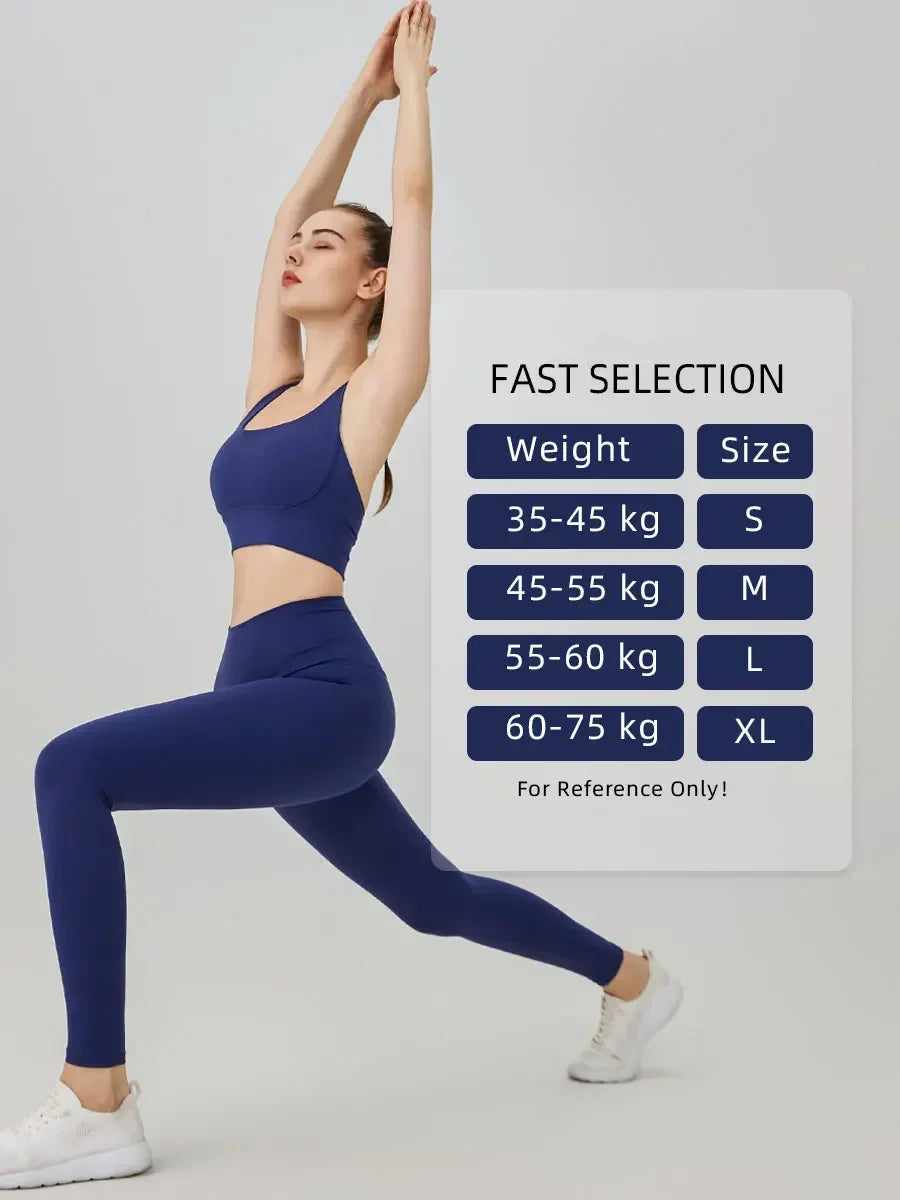 VM Women's Naked Feeling Sports Bra and Leggings Two Piece Set SPECIFICATIONSBlocking: RegularBrand Name: COZOKCN: ZhejiangChoice: yesCraft of Weaving: KnitDepartment Name: WomenFeature: BreathableFit: True to SizeGender: WomenHigh-concerned chemical: Non