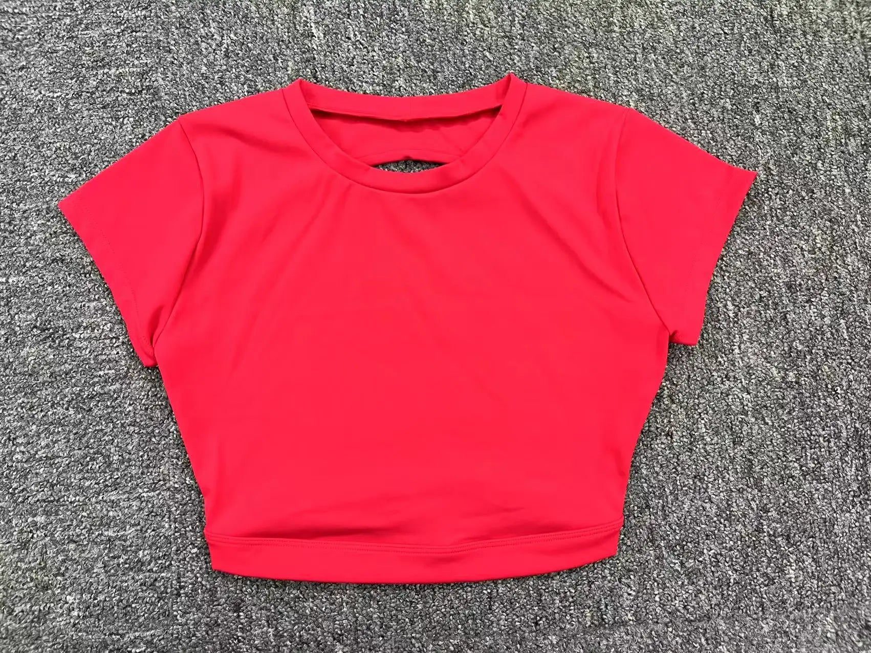 VM Women Sports Breathable Workout Tops SPECIFICATIONS Blocking: Regular Brand Name: hearuisavy CN: Guangdong Choice: yes Color: Black Blue Coffee Brown Green White Gray Craft of Weaving: Knit Department Name: Women Fabric Type: Broadcloth Feature: Anti-P