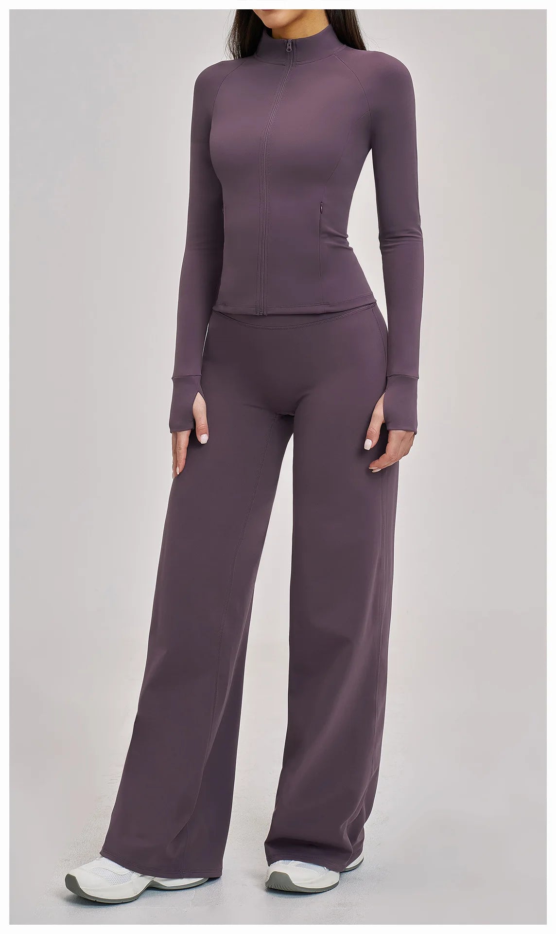 VM's Yoga Suit SPECIFICATIONSApplicable scenario: Running, fitness equipment, fitness, sports trends, cycling, extreme challenges, hiking, camping, dancingAppropriate season: Summer/Winter/Spring/AutumnBlocking: RegularBrand Name: NoEnName_NullCN: Guangdo
