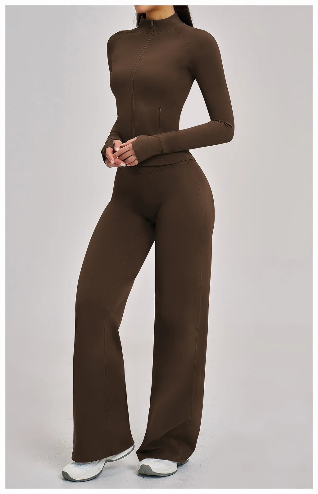 VM's Yoga Suit SPECIFICATIONSApplicable scenario: Running, fitness equipment, fitness, sports trends, cycling, extreme challenges, hiking, camping, dancingAppropriate season: Summer/Winter/Spring/AutumnBlocking: RegularBrand Name: NoEnName_NullCN: Guangdo