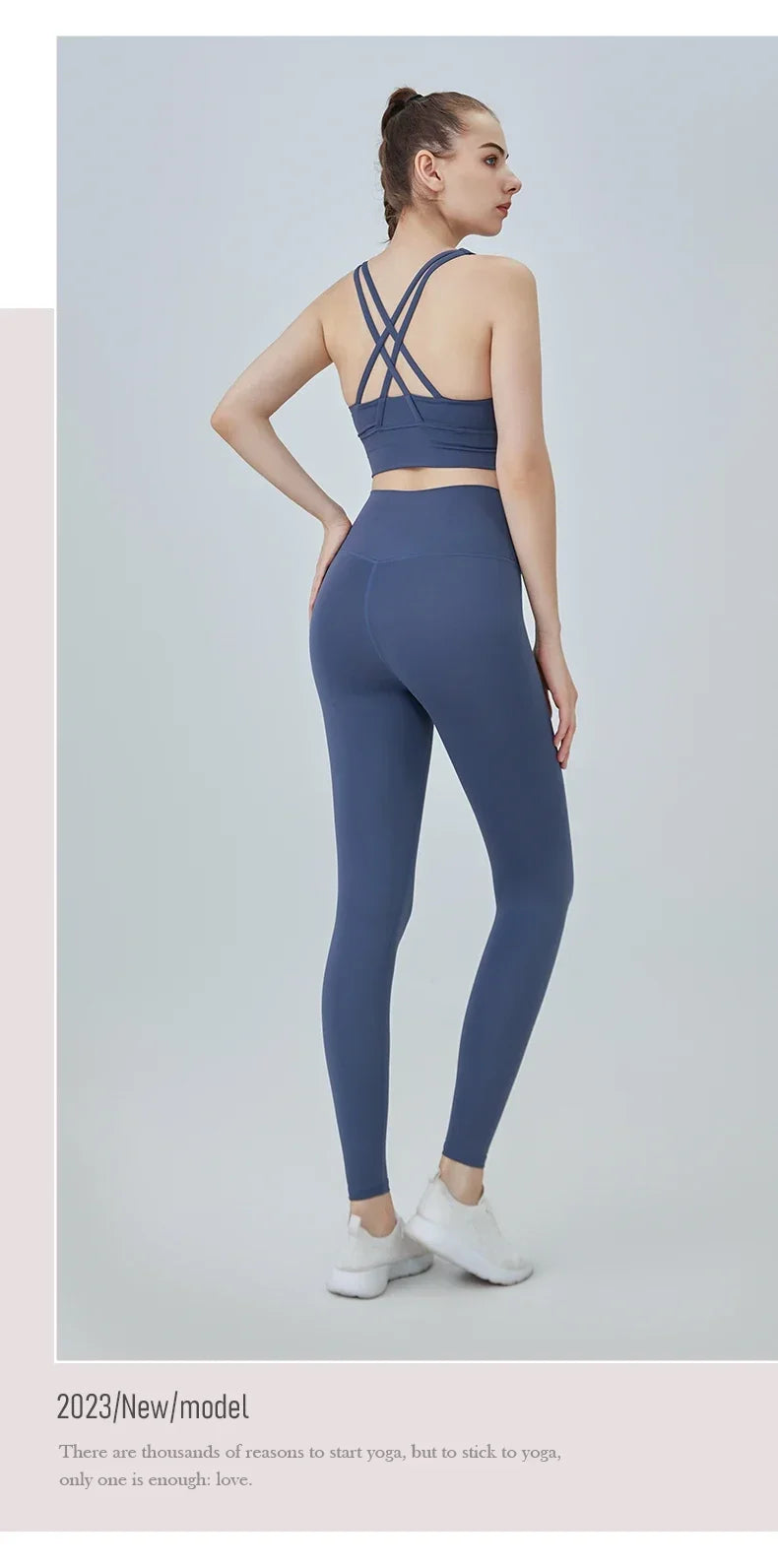VM Women's Naked Feeling Sports Bra and Leggings Two Piece Set SPECIFICATIONSBlocking: RegularBrand Name: COZOKCN: ZhejiangChoice: yesCraft of Weaving: KnitDepartment Name: WomenFeature: BreathableFit: True to SizeGender: WomenHigh-concerned chemical: Non
