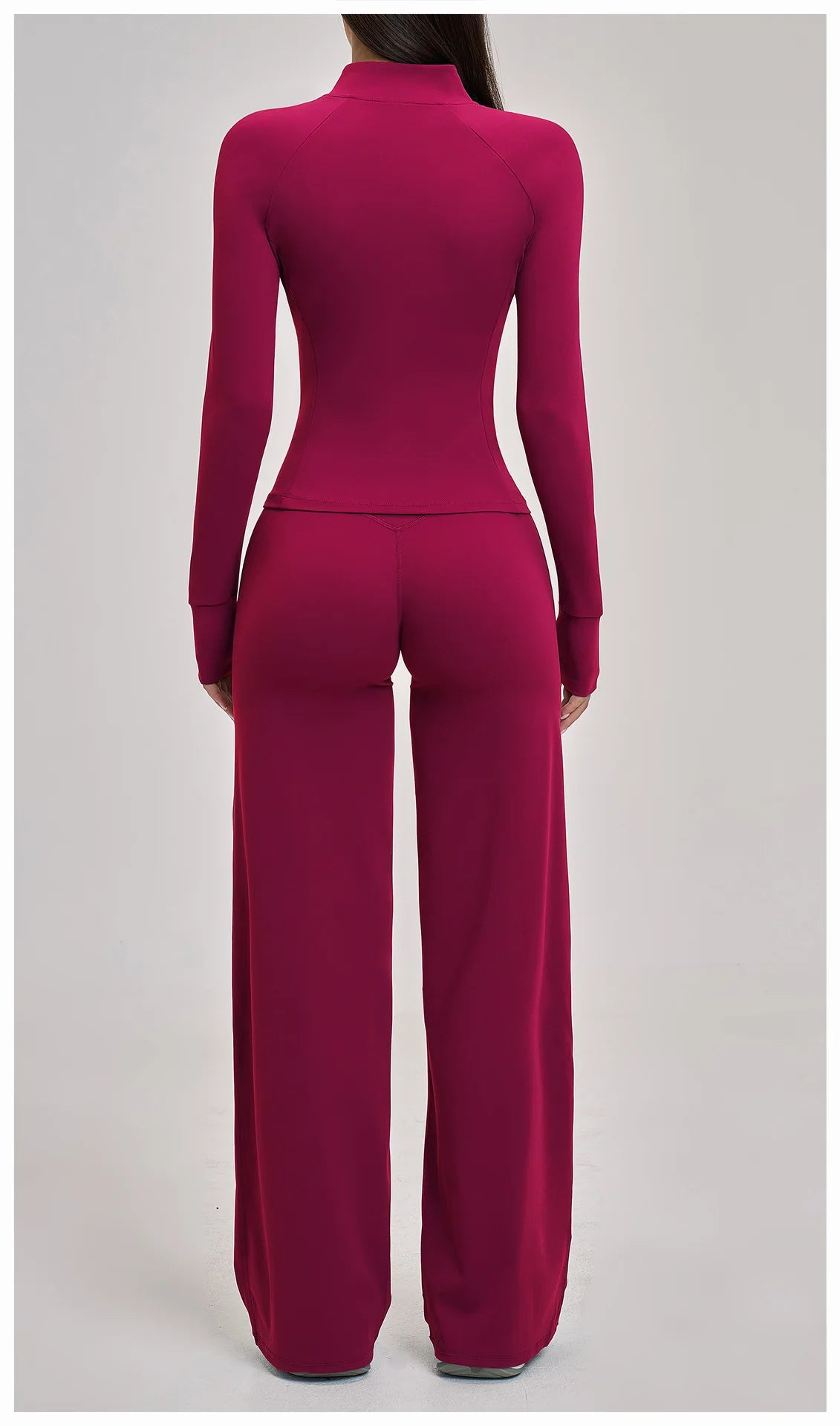 VM's Yoga Suit SPECIFICATIONSApplicable scenario: Running, fitness equipment, fitness, sports trends, cycling, extreme challenges, hiking, camping, dancingAppropriate season: Summer/Winter/Spring/AutumnBlocking: RegularBrand Name: NoEnName_NullCN: Guangdo