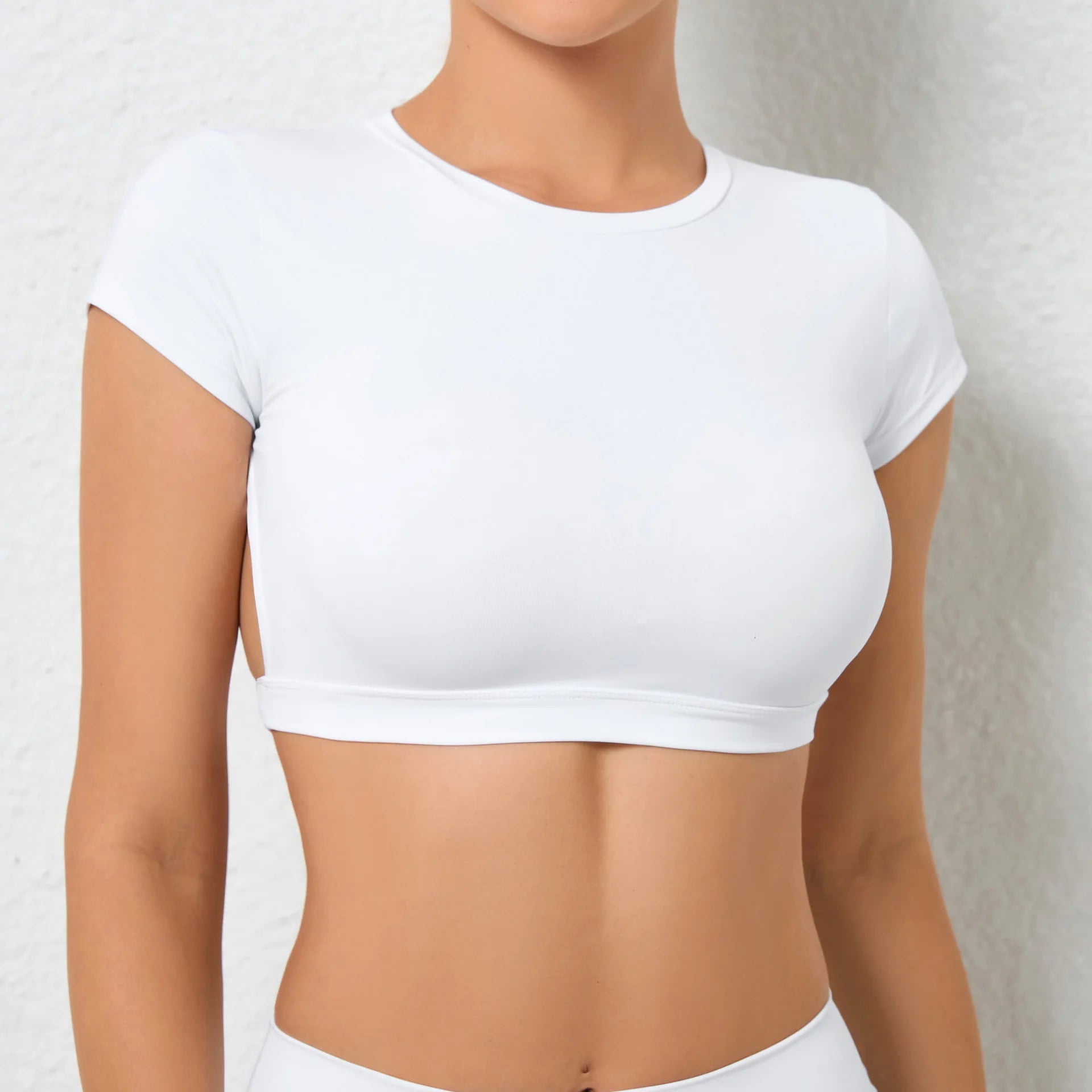VM Women Sports Breathable Workout Tops SPECIFICATIONS Blocking: Regular Brand Name: hearuisavy CN: Guangdong Choice: yes Color: Black Blue Coffee Brown Green White Gray Craft of Weaving: Knit Department Name: Women Fabric Type: Broadcloth Feature: Anti-P