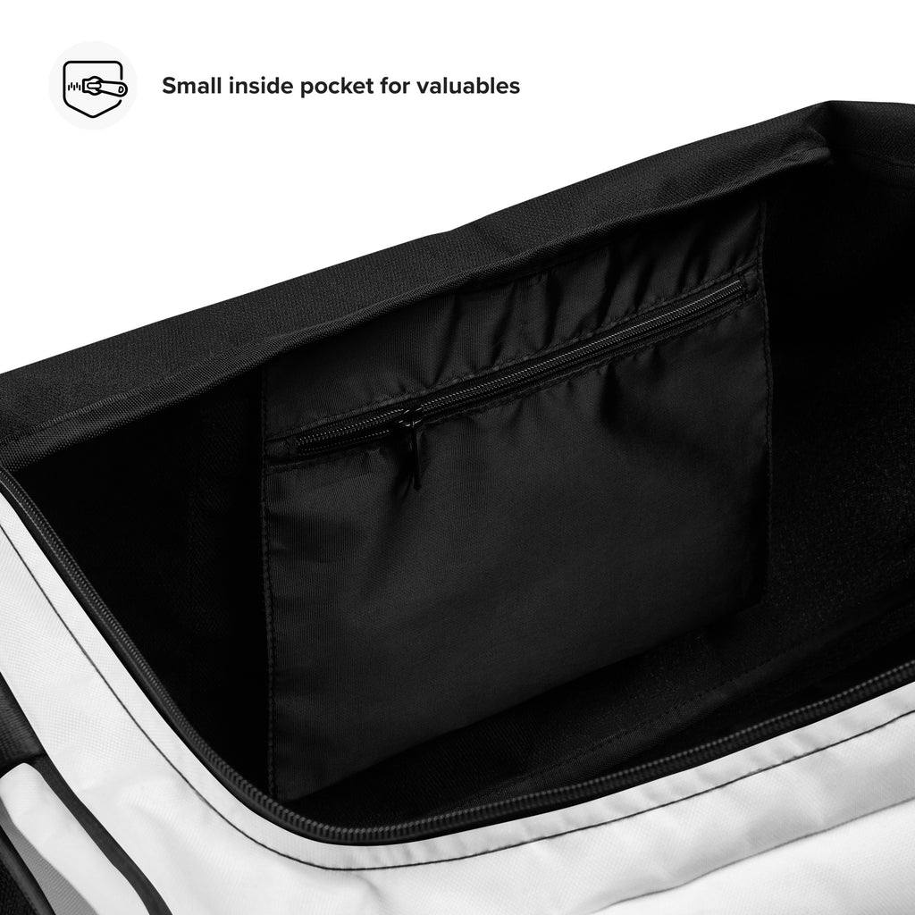 VM Special Duffle bag VM Special duffle bag is the perfect companion for every occasion—take it with you when traveling, running daily errands, or going to the gym. The bag is spacious and will keep all your stuff neat and organized with its multiple pock