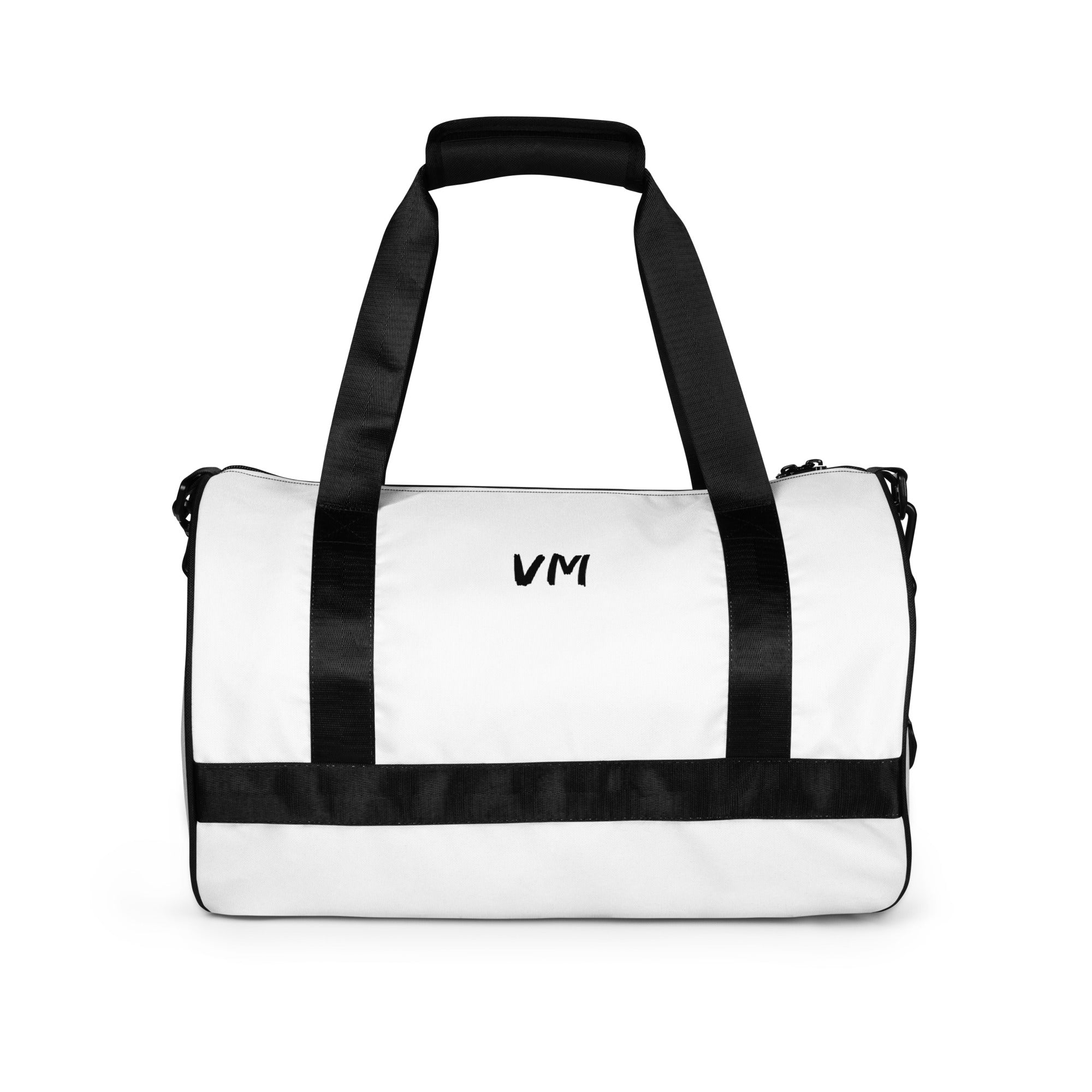 VM Spacial Version Gym Bag Ready to get your fitness on? Add some punch to pumping iron with this all-over print gym bag. Made from 100% polyester and sturdy, water-resistant fabric, this bag is fun meets function. And it’s got pockets! • 100% polyester •
