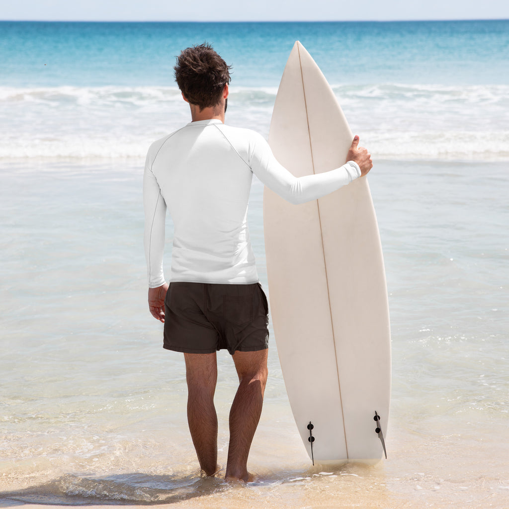 VM Official Long Sleeve Rash Guard Don’t let sunburn, wind, sand, or other elements ruin your day! This smooth and versatile long-sleeve rash guard will protect you while you have fun doing sports. It is slim-fitted with flat ergonomic seams, and a bit lo