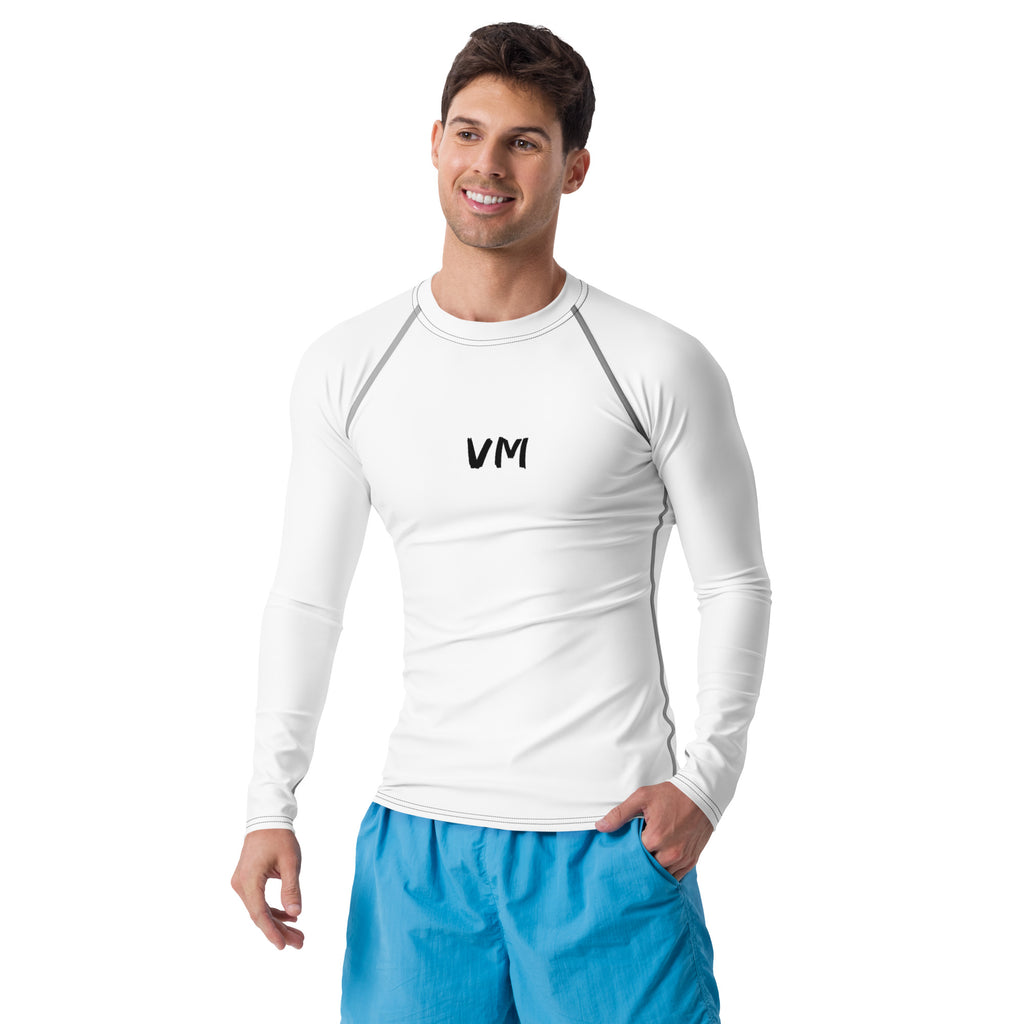 VM Official Long Sleeve Rash Guard Don’t let sunburn, wind, sand, or other elements ruin your day! This smooth and versatile long-sleeve rash guard will protect you while you have fun doing sports. It is slim-fitted with flat ergonomic seams, and a bit lo