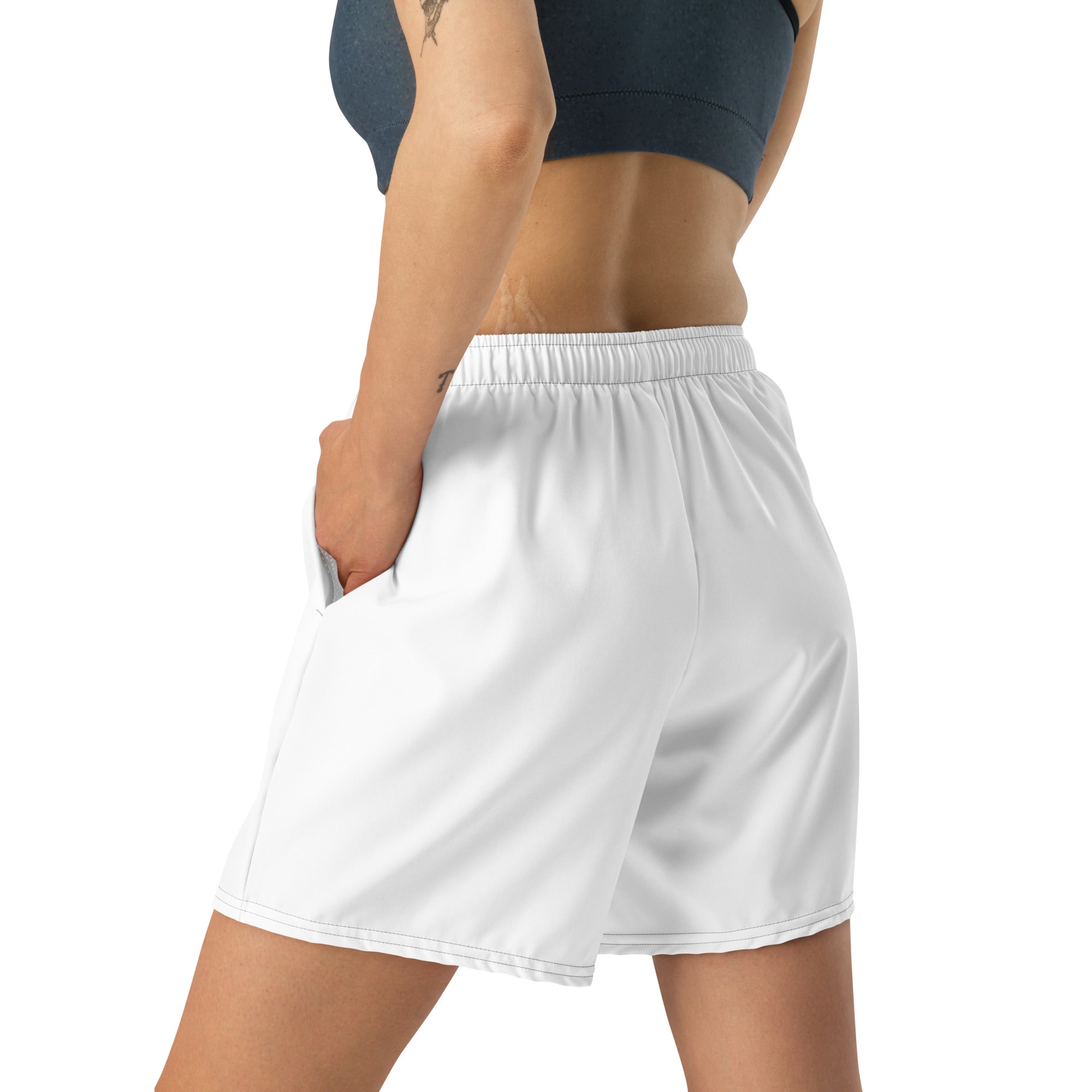 VM Official Unisex Shorts Sports outfits can be a lot of hassle, but with these long shorts there's no need for that. Just throw on a pair and go running, swimming, weight-lifting, or participate in any other activity that pops in your mind. These shorts