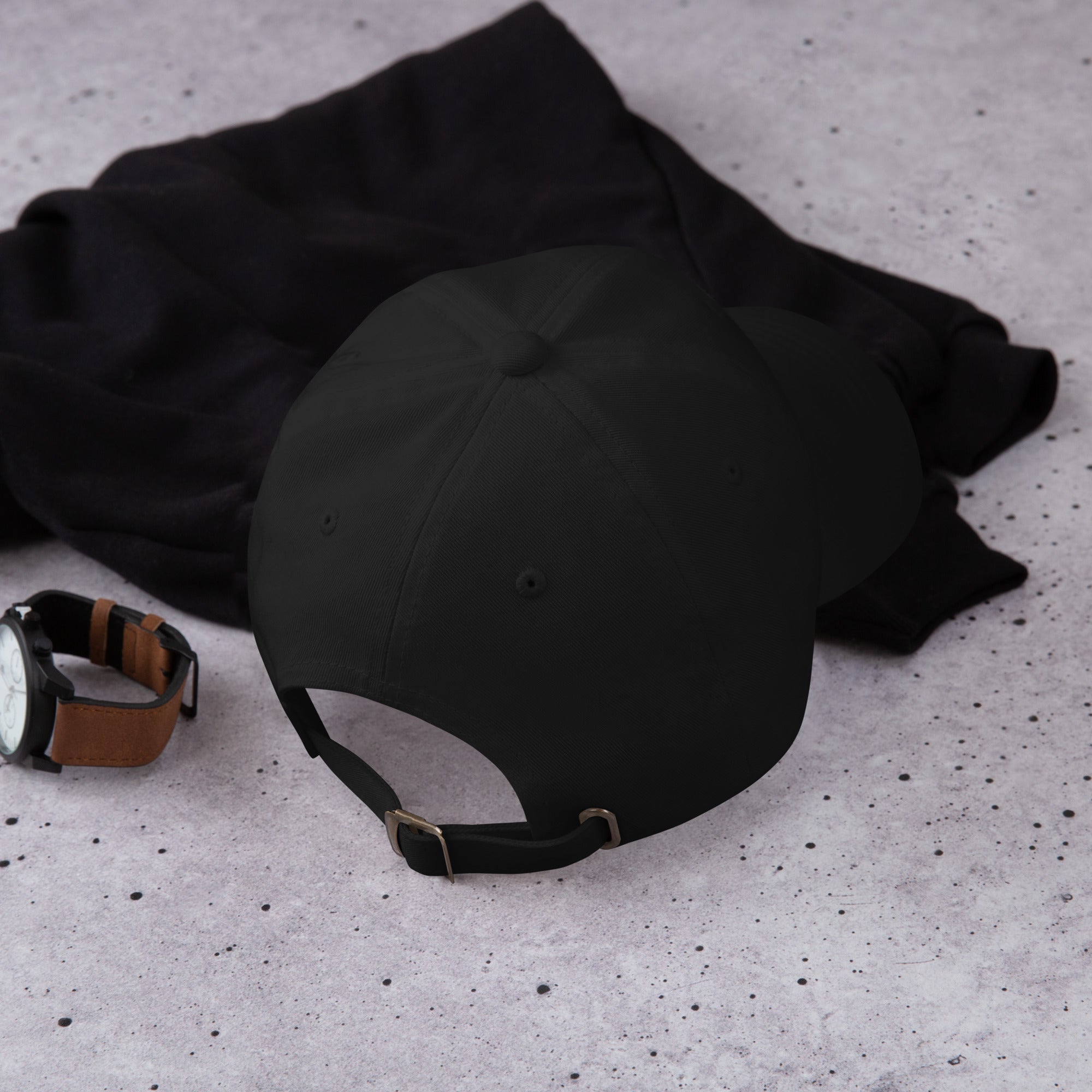 VM OFFICIAL HAT VM hats aren't just for everyone. This one's got a low profile with an adjustable strap and curved visor. • 100% chino cotton twill • Green Camo color is 35% chino cotton twill, 65% polyester • Unstructured, 6-panel, low-profile • 6 embroi