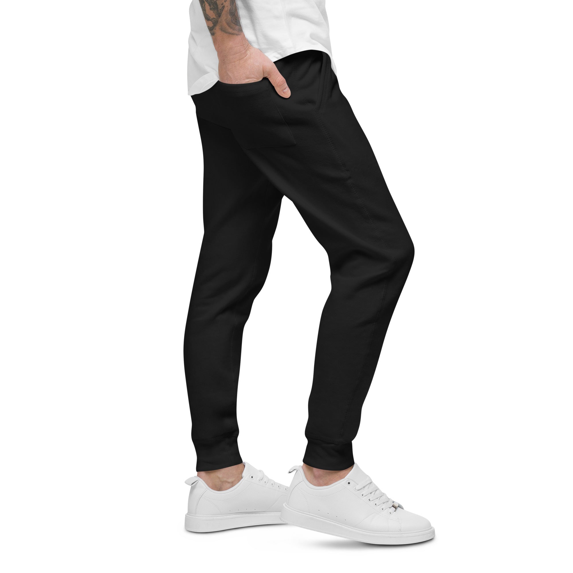 VM Fleece Sweatpants Well-made and lined with fleece, these comfortable Unisex Fleece Sweatpants will be your first choice for a casual everyday outfit—all you need to add is a graphic tee and sneakers to finish off the look. • 100% cotton face • 65% cott