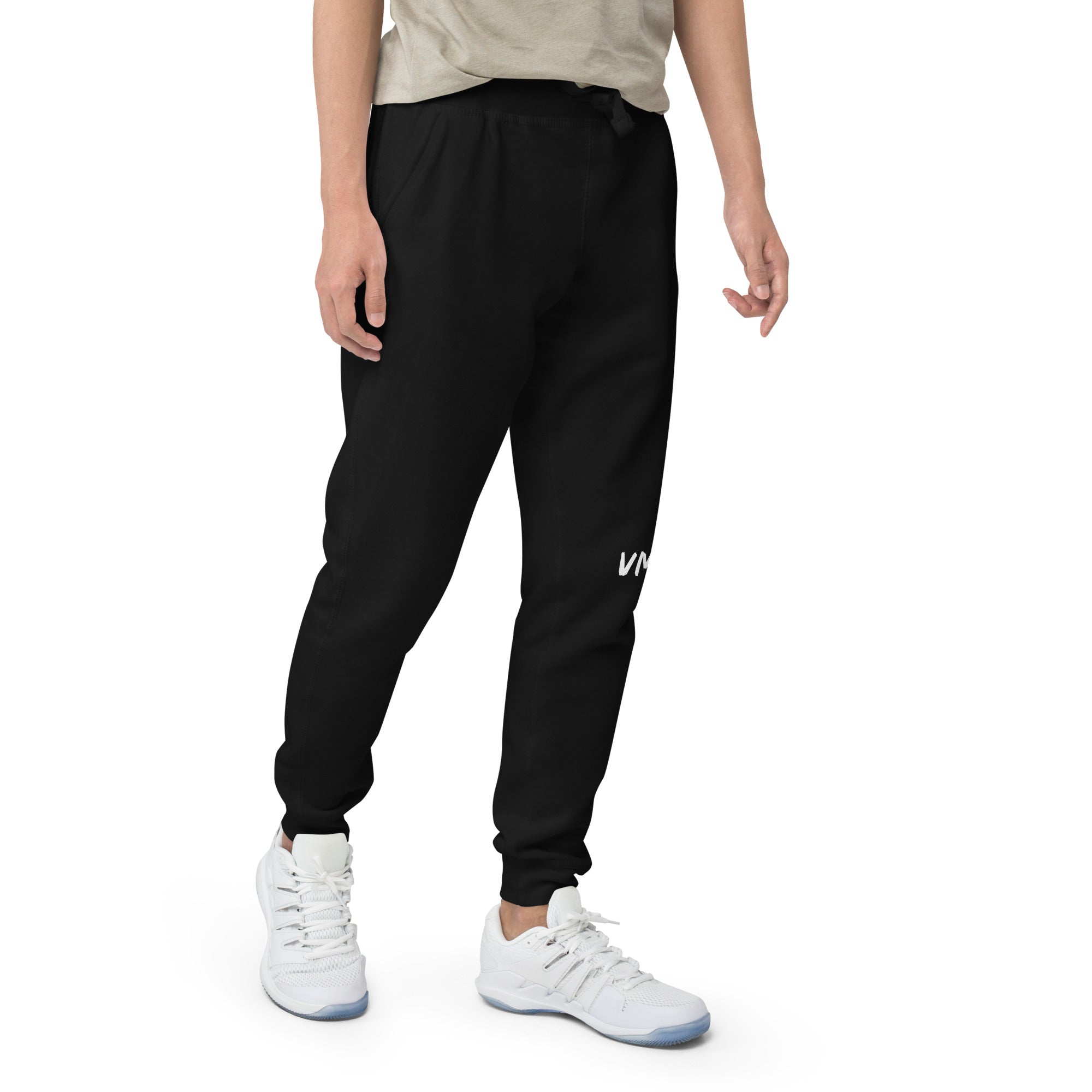 VM Fleece Sweatpants Well-made and lined with fleece, these comfortable Unisex Fleece Sweatpants will be your first choice for a casual everyday outfit—all you need to add is a graphic tee and sneakers to finish off the look. • 100% cotton face • 65% cott