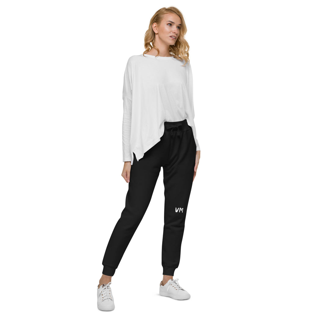 VM Fleece Sweatpants Well-made and lined with fleece, these comfortable Unisex Fleece Sweatpants will be your first choice for a casual everyday outfit—all you need to add is a graphic tee and sneakers to finish off the look. • 100% cotton face • 65% cott