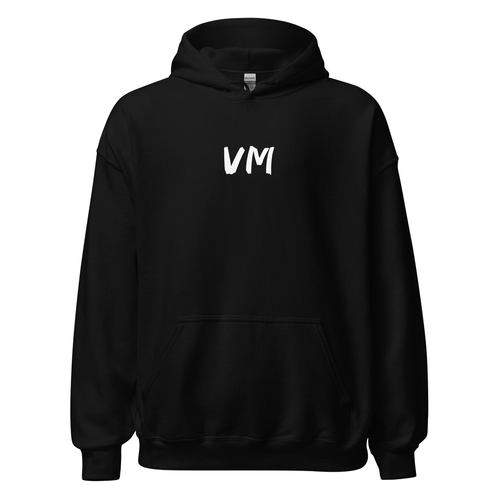 VM's Unisex Hoodie Everyone needs a cozy go-to hoodie to curl up in, so go for one that's soft, smooth, and stylish. It's the perfect choice for cooler evenings! • 50% pre-shrunk cotton, 50% polyester Heather Sport Dark Navy is 40% cotton, 60% polyester •