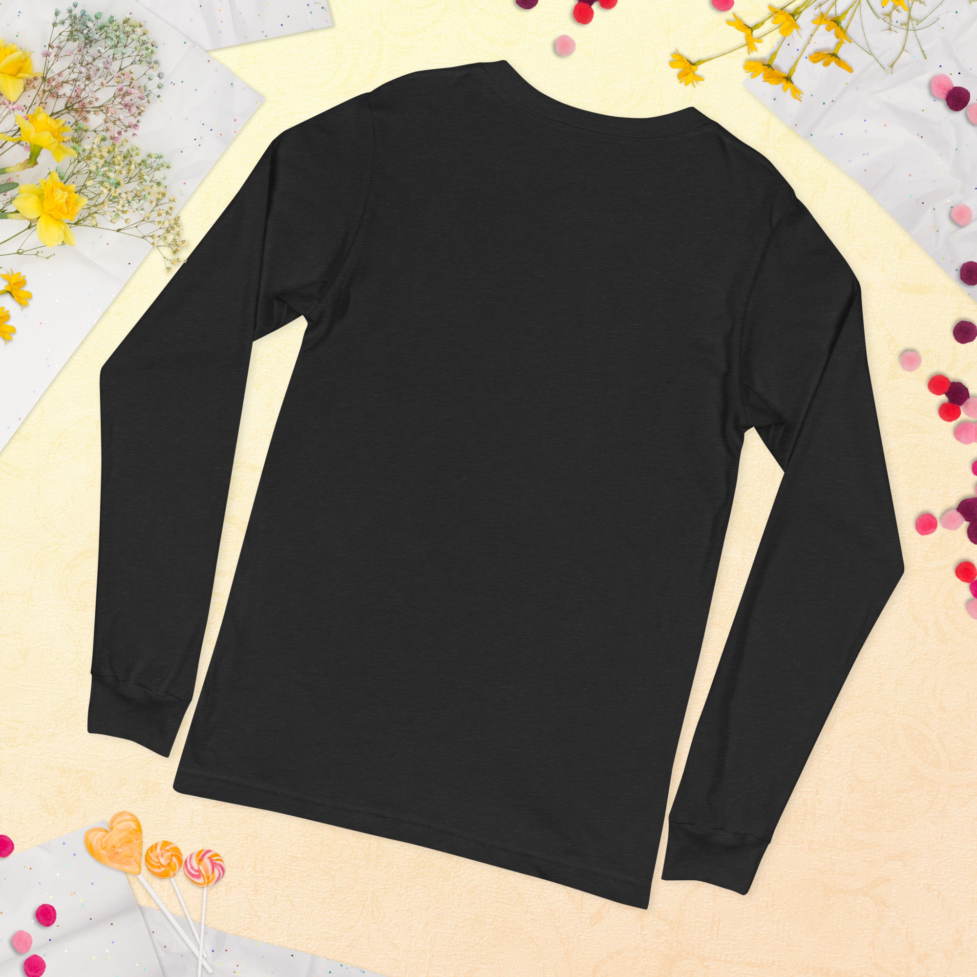 VM Unisex Long Sleeve Tee Enrich your wardrobe with a versatile long sleeve tee. For a casual look, combine it with your favorite jeans, and layer it with a button-up shirt, a zip-up hoodie, or a snazzy jacket. Dress it up with formal trousers or chinos t