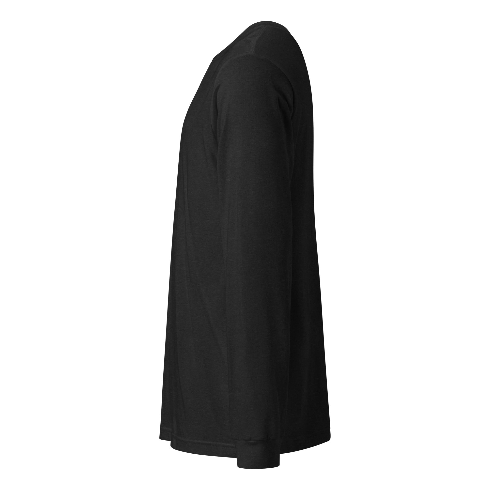 VM Unisex Long Sleeve Tee Enrich your wardrobe with a versatile long sleeve tee. For a casual look, combine it with your favorite jeans, and layer it with a button-up shirt, a zip-up hoodie, or a snazzy jacket. Dress it up with formal trousers or chinos t