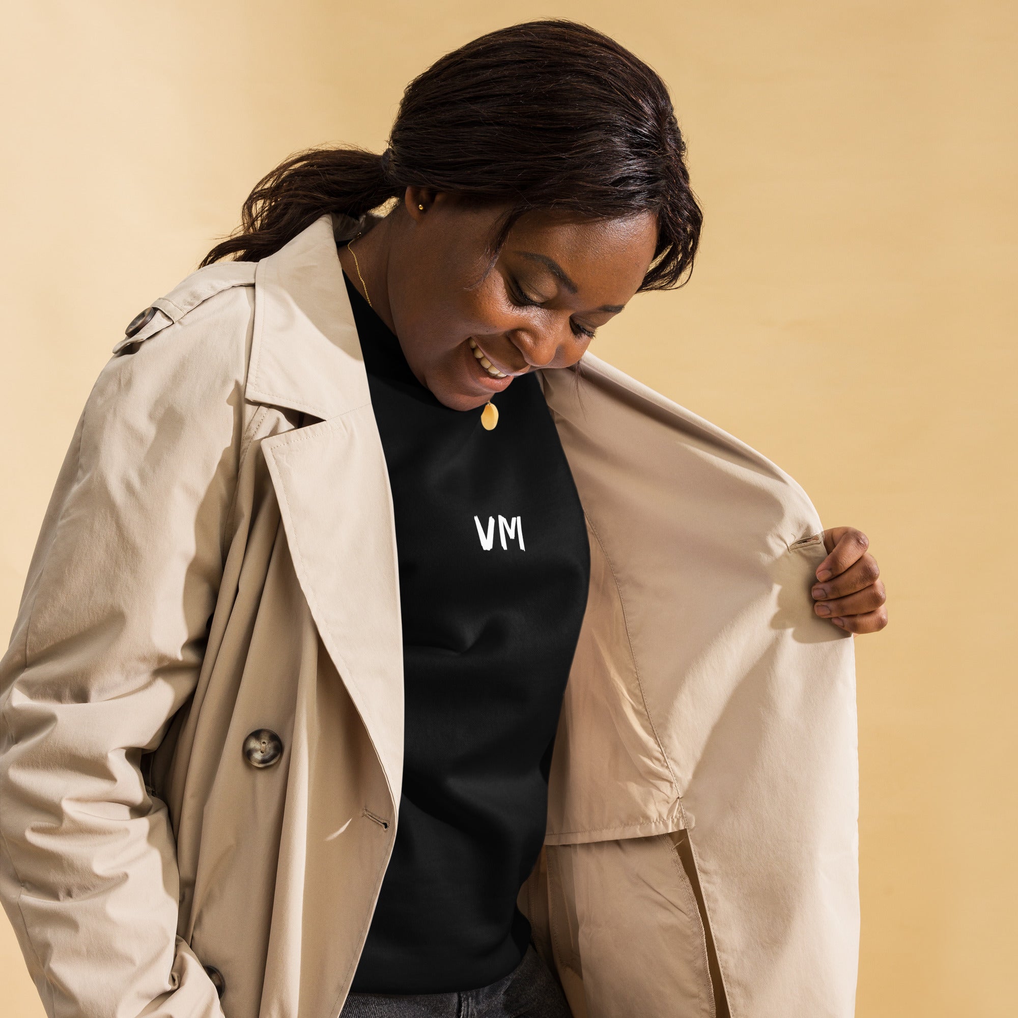 VM Unisex Premium Sweatshirt Rock a classic sweatshirt silhouette with ribbed crew neck, long sleeve cuffs, and a flat hem. Layer it up or wear it on its own for a contemporary streetwear look. With the soft fleece inside and comfortable fit, it’s sure to