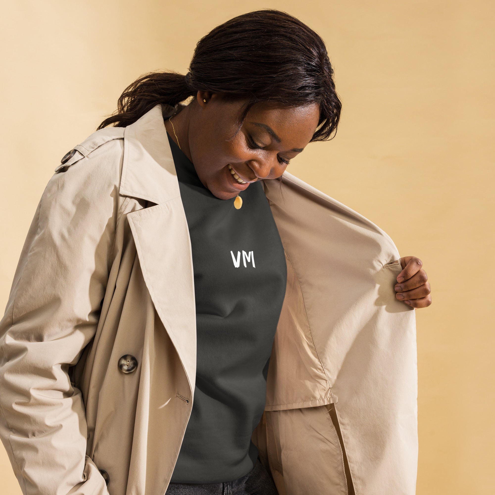 VM Unisex Premium Sweatshirt Rock a classic sweatshirt silhouette with ribbed crew neck, long sleeve cuffs, and a flat hem. Layer it up or wear it on its own for a contemporary streetwear look. With the soft fleece inside and comfortable fit, it’s sure to