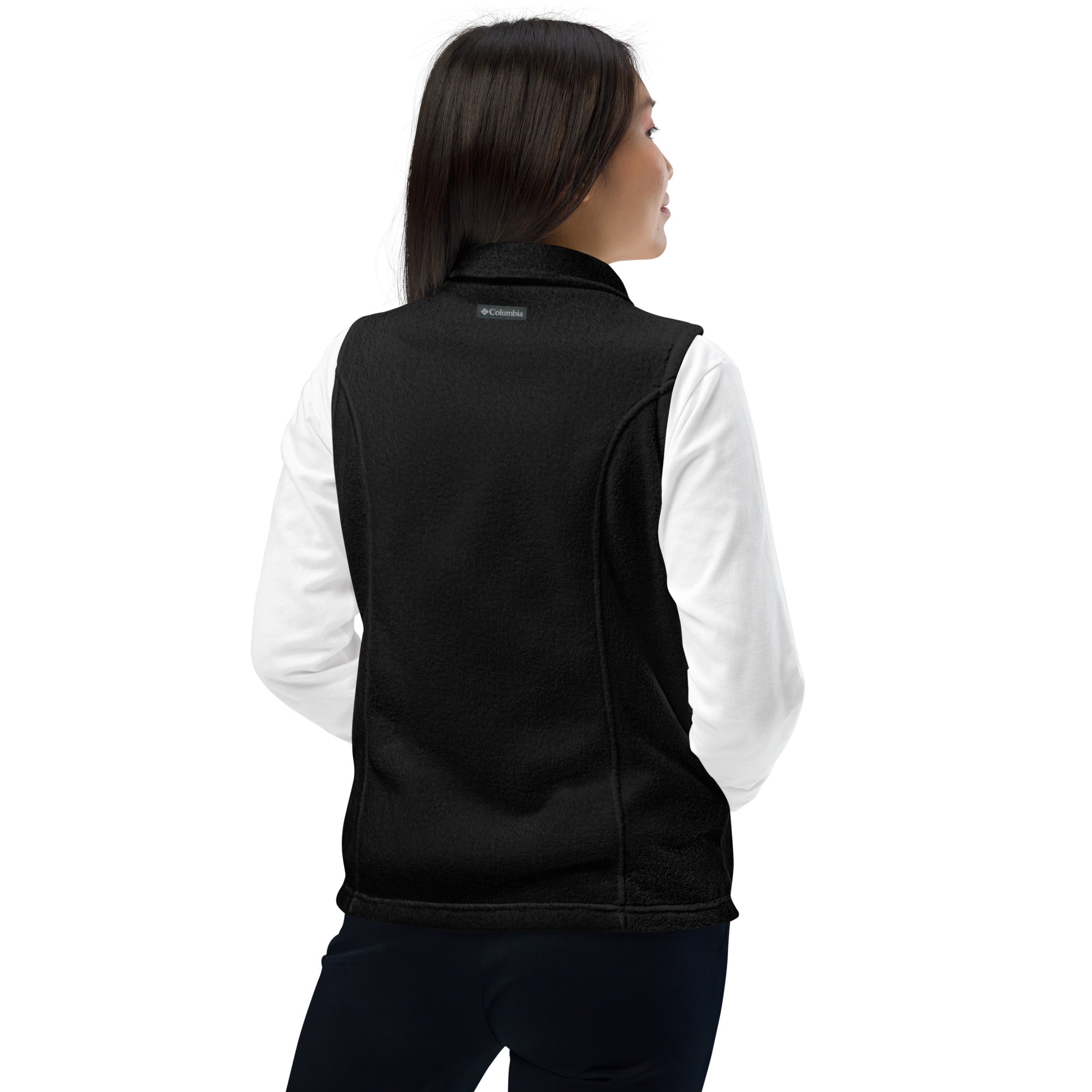VM Official Women’s Columbia Vest Can outdoor adventures be comfortable and warm? Yes, if you’re wearing the right gear—like this soft Women’s Columbia fleece vest! Wear it once and you’ll see yourself reaching for it more and more, especially during the