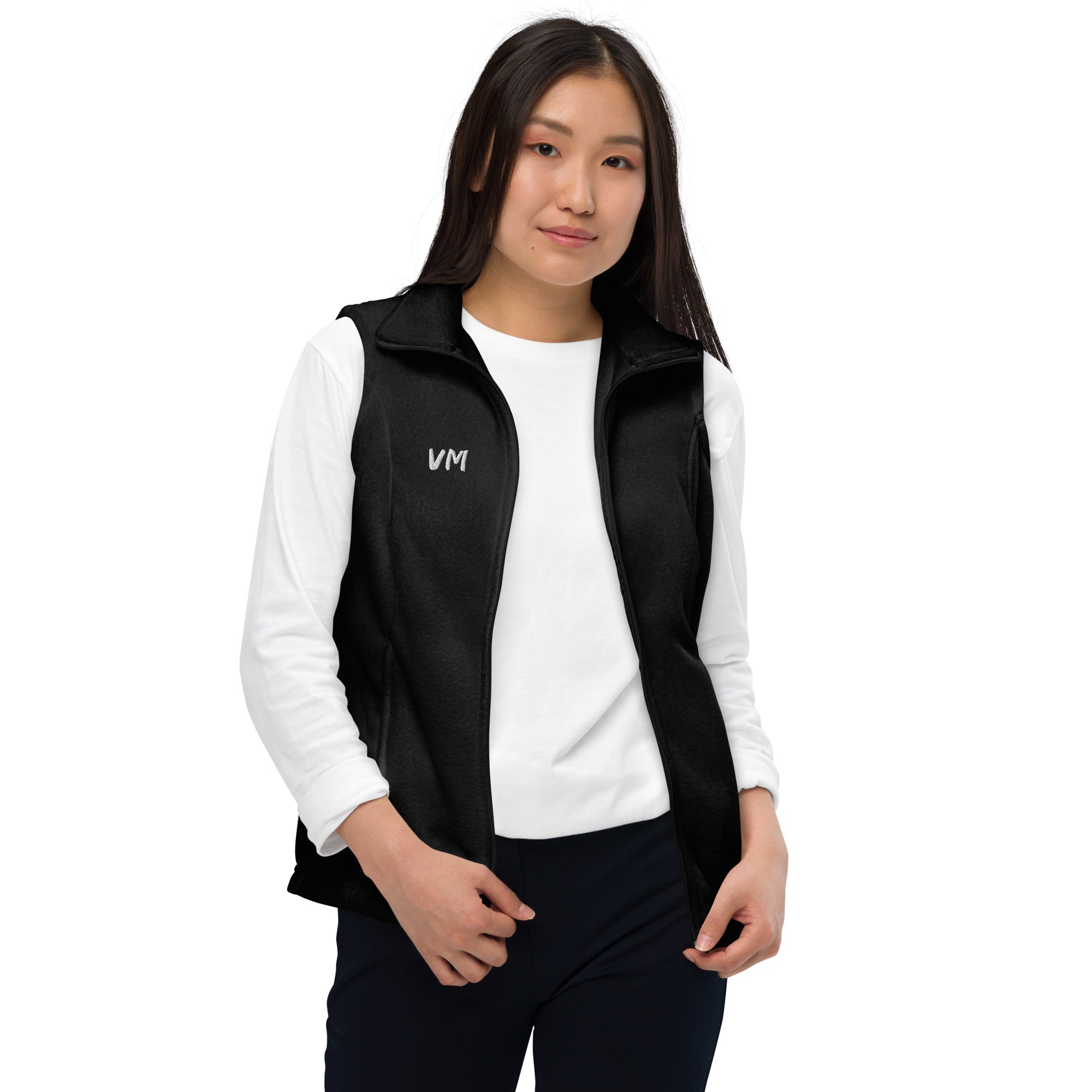 VM Official Women’s Columbia Vest Can outdoor adventures be comfortable and warm? Yes, if you’re wearing the right gear—like this soft Women’s Columbia fleece vest! Wear it once and you’ll see yourself reaching for it more and more, especially during the