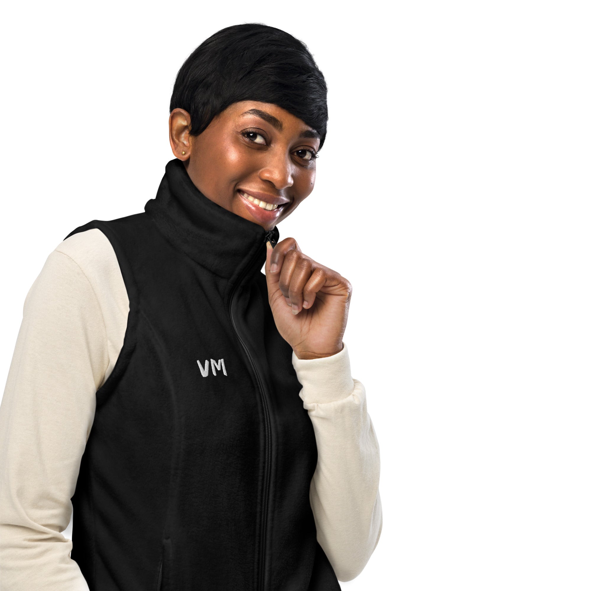 VM Official Women’s Columbia Vest Can outdoor adventures be comfortable and warm? Yes, if you’re wearing the right gear—like this soft Women’s Columbia fleece vest! Wear it once and you’ll see yourself reaching for it more and more, especially during the