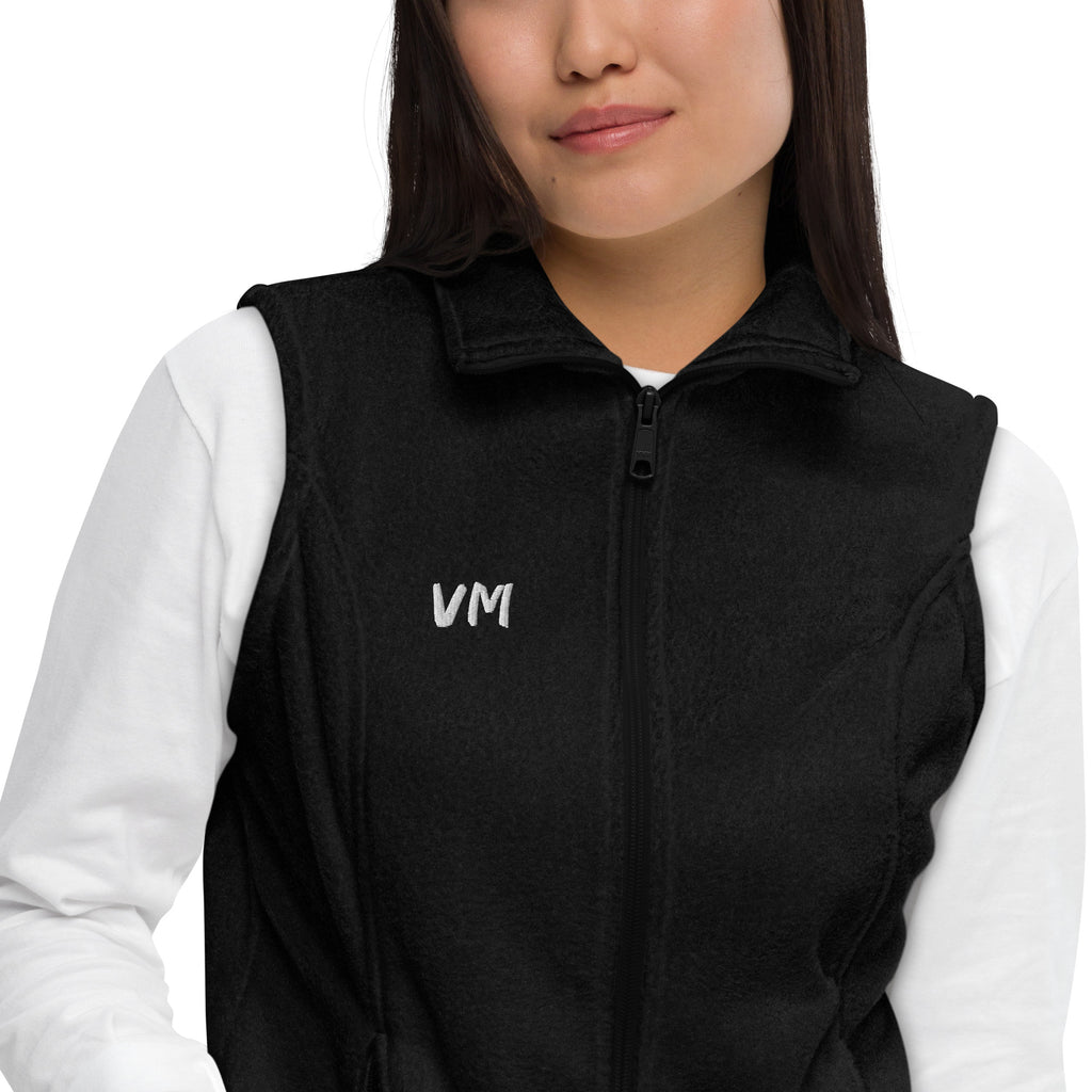 VM Official Women’s Columbia Vest Can outdoor adventures be comfortable and warm? Yes, if you’re wearing the right gear—like this soft Women’s Columbia fleece vest! Wear it once and you’ll see yourself reaching for it more and more, especially during the