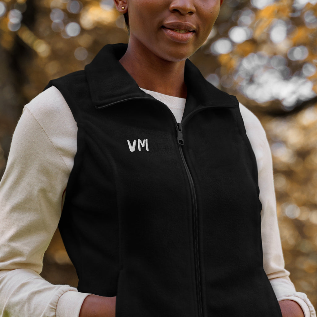 VM Official Women’s Columbia Vest Can outdoor adventures be comfortable and warm? Yes, if you’re wearing the right gear—like this soft Women’s Columbia fleece vest! Wear it once and you’ll see yourself reaching for it more and more, especially during the